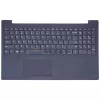 Lenovo V15-IIL 82C5, V15-ADA 82C7 gyári billentyűzet palmresttel (US kiosztás, szürke)