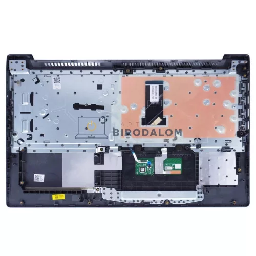 Lenovo V15-IIL 82C5, V15-ADA 82C7 gyári billentyűzet palmresttel (US kiosztás, szürke)