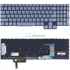   Lenovo Legion Slim 5 16APH8 gyári billentyűzet (US kiosztás, háttérvilágítással, szürke)