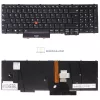Lenovo ThinkPad P50 20EN, P50 20EQ, P51 20MM, P51 20MN, P70 20ER, P70 20ES, P71 20HK, P71 20HL gyári billentyűzet (ES kiosztás, háttérvilágítással)