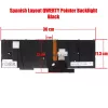 Lenovo ThinkPad P50 20EN, P50 20EQ, P51 20MM, P51 20MN, P70 20ER, P70 20ES, P71 20HK, P71 20HL gyári billentyűzet (ES kiosztás, háttérvilágítással)
