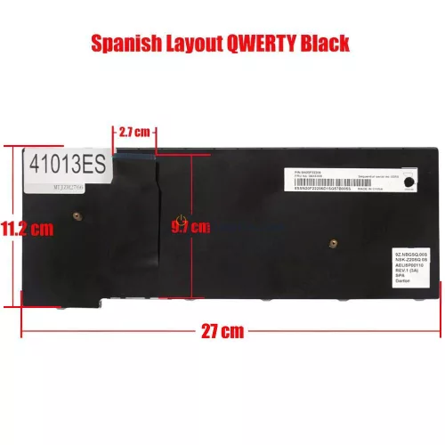 Lenovo ThinkPad Yoga 11e 20D9, 20DA, 20E5, 20E6, 20E7, 20E8, 20ED, 20EE gyári billentyűzet (ES kiosztás)