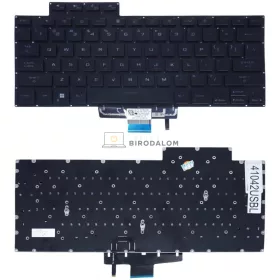   Asus ROG Zephyrus M16 GU603ZW, GU603ZX, GU603ZM, ROG G15 GA503QC, GA503QM, GA503QR gyári billentyűzet (US kiosztás, háttérvilágítással, fekete)