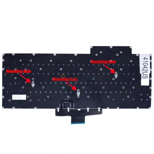 Asus ROG Zephyrus M16 GU603ZW, GU603ZX, GU603ZM, ROG G15 GA503QC, GA503QM, GA503QR gyári billentyűzet (US kiosztás)