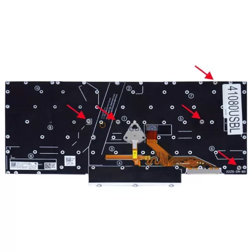 Lenovo ThinkPad X1 Nano Gen 2 21E8, 21E9 gyári billentyűzet (US kiosztás, háttérvilágítással, pointer)