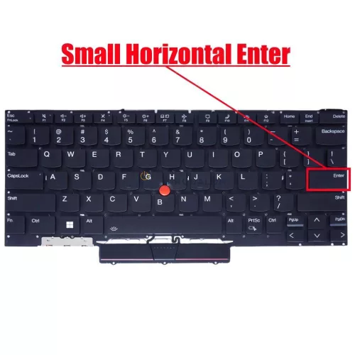Lenovo ThinkPad X1 Nano Gen 2 21E8, 21E9 gyári billentyűzet (US kiosztás, háttérvilágítással, pointer)