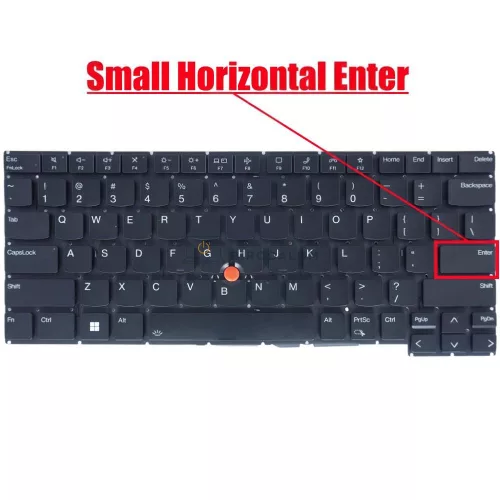 Lenovo ThinkPad T14s Gen3, E14 Gen5, R14 Gen5, T14p Gen1, T16 Gen1/2/3, L16 Gen1 gyári billentyűzet (US kiosztás, háttérvilágítással)