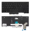 Lenovo ThinkPad L14 Gen 1 Gen 2 gyári billentyűzet (GR kiosztás, háttérvilágítással), fekete