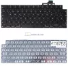 Apple MacBook Air 15" M2 A2941, A3113, MacBook Air 15" M3 A3114 gyári billentyűzet (ES kiosztás, fekete)