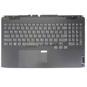   Lenovo IdeaPad 3 15ARH7 / IdeaPad Gaming 3 15IAH7 gyári billentyűzet cseréje palmresttel (US kiosztás, háttérvilágítással), fekete