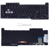 Asus ROG Strix G17 G713, G713QR, G713QM, G713RC, G713RS, G713PI, G713PV gyári billentyűzet (US, 4-ZONE RGB)