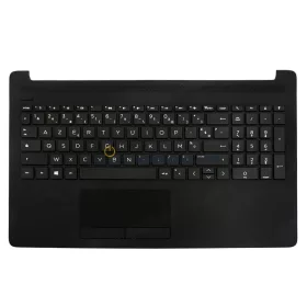   HP 15-DA, 15-DB, 250 G7, 255 G7 gyári billentyűzet cserével (FR kiosztás), fekete