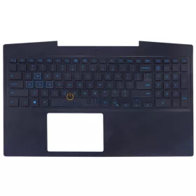   Dell G3 15 3590 gyári billentyűzet palmresttel (US kiosztás, fekete)