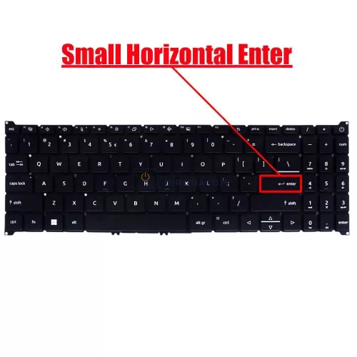 Acer Aspire 3 A315-59, Aspire 5 A517-53, A517-53G, A517-58, A515-58 gyári billentyűzet (US kiosztás, háttérvilágítással)