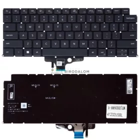   Dell Latitude 7340, 7350, 7340 2-in-1 gyári billentyűzet (US kiosztás, háttérvilágítással)
