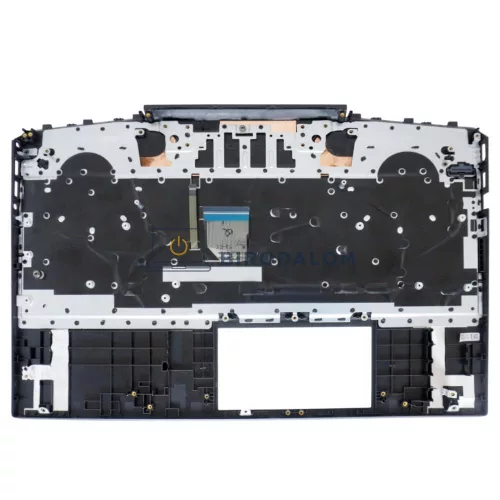HP Pavilion 15-DK, 15t-DK gyári billentyűzet cserekészlet (US kiosztás, zöld háttérvilágítással)