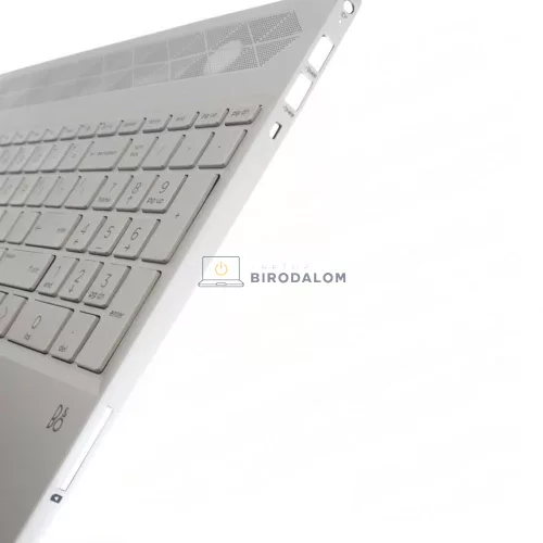 HP Pavilion 15-CS, Pavilion 15T-CS, Pavilion 15-CW gyári billentyűzet, ezüst (US kiosztás, háttérvilágítással)