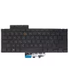 Asus ROG Zephyrus G14 GA402 gyári billentyűzet (GR kiosztás, háttérvilágítással, sötétlila)