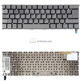   Acer Aspire S7-391, S7-392, S7-393 gyári billentyűzet (ES kiosztás, keret nélkül, ezüst)