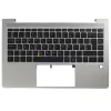 HP ProBook 640 G8, ProBook 645 G8 gyári billentyűzet cserekészlet (UK kiosztás, háttérvilágítással, 