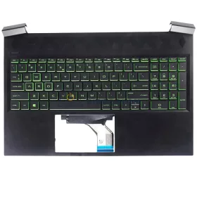 HP Pavilion 16-A, 16T-A, 16-A0051TX, 16-A0505TX, 16T-A000 gyári billentyűzet (US kiosztás, háttérvil
