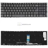 Lenovo IdeaPad Slim 3/5 16IRH10, 16ARP10, 16AHP10, 16AKP10, 16IAH10, 16IRH10R gyári billentyűzet (US kiosztás, háttérvilágítással)