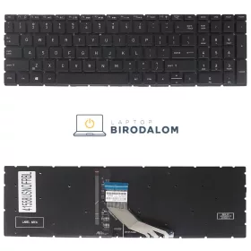 Toshiba Dynabook Satellite Pro L50-G sorozat gyári billentyűzet (US kiosztás, háttérvilágítással), f