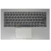 Lenovo IdeaPad Yoga 920-13IKB gyári billentyűzet cseréhez (US kiosztás, háttérvilágítással), ezüst