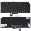 Dell Latitude 14 7450 / 16 7650 / 7340 / 7430 / 7440 / 7640 gyári billentyűzet (US kiosztás), fekete