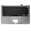 Apple MacBook Air 13" M3 A3113 Early 2024 gyári billentyűzet palmresttel (US kiosztás) - Szürke