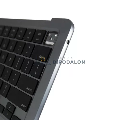Apple MacBook Air 13" M3 A3113 Early 2024 gyári billentyűzet palmresttel (US kiosztás) - Szürke
