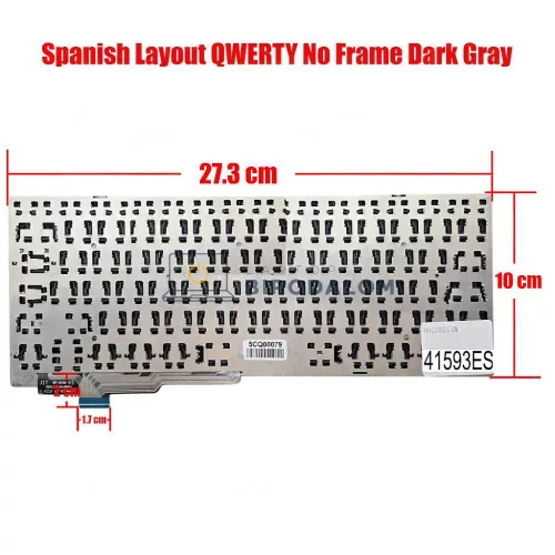 Gyári laptop billentyűzet (ES kiosztás)