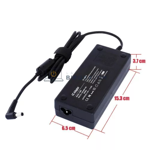Toshiba 19V 6.3A (120W) 5.5x2.5mm OEM laptop töltő – Satellite P50, P70, P300, P770