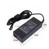 Fujitsu 19V 4.74A (90W) 5.5x2.5mm OEM laptop töltő – LifeBook E544, E751, SH530, UH552, turbo-x soro