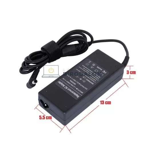 Fujitsu 19V 4.74A (90W) 5.5x2.5mm OEM laptop töltő – LifeBook E544, E751, SH530, UH552, turbo-x soro