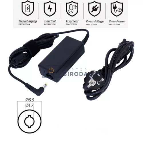 Acer 19V 1.58A (30W) 5.5×1.7mm OEM laptop töltő – PA-1300-04