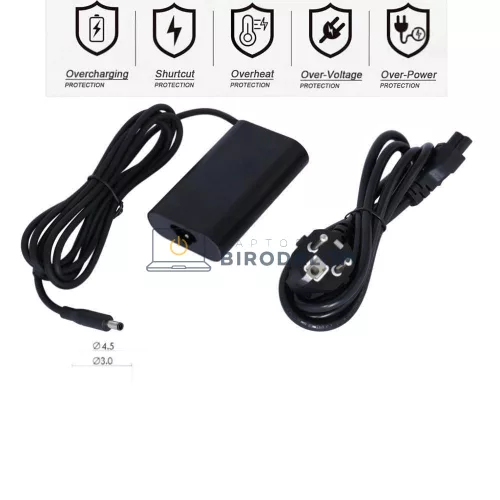 Dell Inspiron 3551, 3552, 3558, 5559, 7370, XPS 13 9360 19.5V 2.31A (45W) 4.5×3.0mm OEM laptop töltő