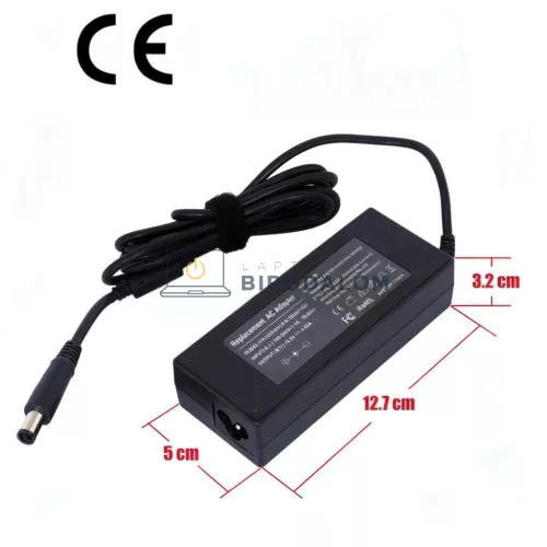 Dell 19.5V 4.62A (90W) 7.4x5.0mm OEM laptop töltő – Inspiron 1545, 15-3542, 17R-5737, 3721