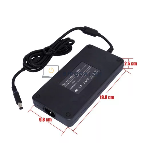 Dell Alienware 51m R2, G7 7700, G15 5520, Precision M6400, M6500, M17 R1 19.5V 12.3A 240W OEM laptop