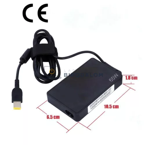 Lenovo 20V 3.25A (65W) Slim Tip OEM laptop töltő