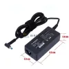 HP 19.5V 2.31A (45W) 4.5x3.0mm OEM laptop töltő – 250 G5/G6, 255 G6, 15-DA, 15-DB, EliteBook, ProBoo