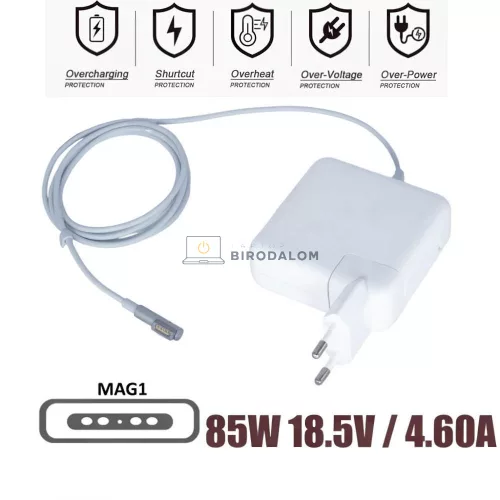 Apple 18.5V 4.6A (85W) MagSafe 1 OEM laptop töltő – MacBook Pro A1150–A1297