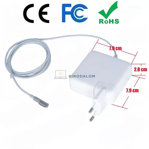 Apple 18.5V 4.6A (85W) MagSafe 1 OEM laptop töltő – MacBook Pro A1150–A1297
