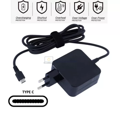 HP, Toshiba, Samsung 20V 2.25A (45W) Type-C OEM laptop töltő