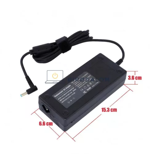 HP 19.5V 6.15A (120W) 4.5x3.0mm OEM laptop töltő – Envy 15-j, 17-j, M6-k, M7-j sorozat
