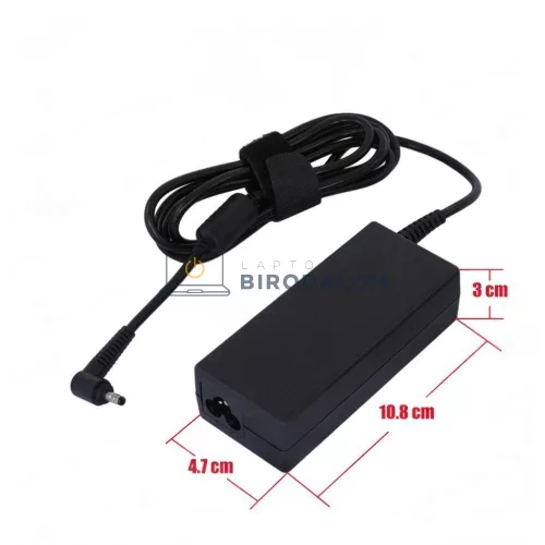 Dell/Toshiba/Xiaomi 19.5V 3.34A (65W) 4.0x1.7mm OEM laptop töltő – Vostro 5470, dynabook v714, Mi Ru