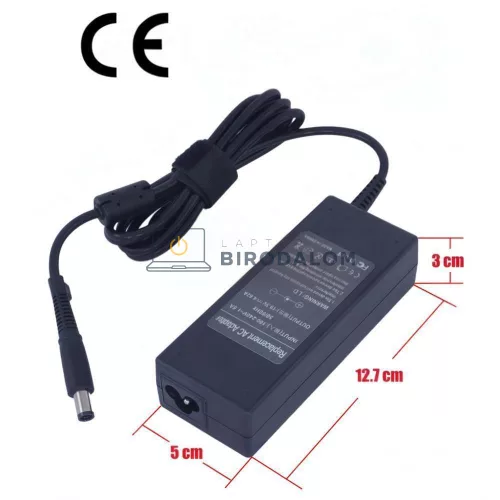HP 19.5V 4.62A (90W) 7.4x5.0mm OEM laptop töltő – ProBook 6450b, 6455b, 6470b, 6550b, Pavilion G7