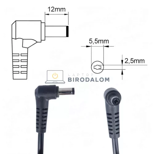 Panasonic 16V 2.5A (40W) 5.5x2.5mm OEM laptop töltő – Toughbook sorozat