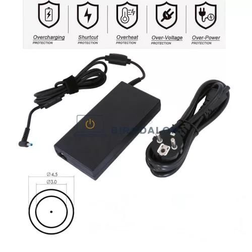 HP 19.5V 7.7A (150W) 4.5x3.0mm OEM laptop töltő – 15-ec / 15-en / 15-ep / EliteBook 8560w sorozat