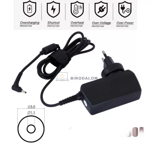Acer 12V 1.5A (18W) 3.0x1.1mm OEM töltő – Aspire Switch 10/11, Iconia Tab, Switch One 10